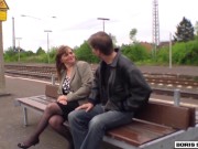 BORIS SCHWARZ: Mature Pick-Up! Granny opens her legs for young cock 4/16