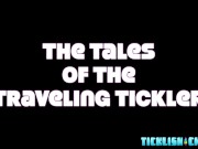 Chubby sub laughs while deviant Matt tickles his body and feet 2/16