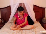 Ersties - All Natural Babe Gets Wet With Her Toy 5/16