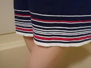 無修正 人妻 個人撮影 おしっこ 我慢 お漏らししちゃった piss 4/16