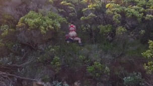 Caught Fucking On Drone Outdoors