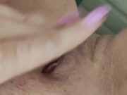 Public risky masturbation, Mall Dressing room 14/16