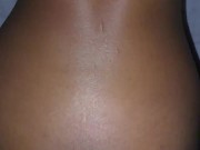 Ebony Petite Teen Quickie Doggystyle 2nd Cumshot