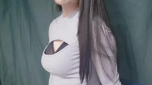 男の娘オナニ－ Japanese crossdresser teasing
