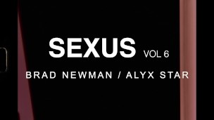 Busty Bruenette Gets Big Cock Deep Inside - S3XUS - Alyx Star - Brad Newman
