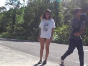 見られちゃった！でも気を取り直して続けます！　　続きはmyfansへ！応援おねがいします！　野外露出/パイパン/日本人/ひな/素人/amateur/japanese/hentai 6/16