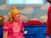 Princess Peach Gets A Huge Creampie From Mario - Mamma Mia! - Halloween Cosplay 3/16