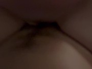 Scouse couple Bella riding Luke fast 1/16