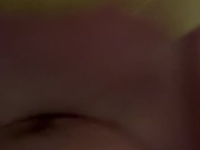 Scouse couple Bella riding Luke fast 12/16