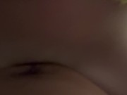 Scouse couple Bella riding Luke fast 3/16