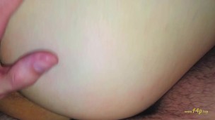 I put my dick in and out of my moaning stepmom's ass