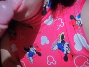 YOUNG STEPDAUGHTER MAKES ORAL SEX TO HER OLD STEPDAD, HOMEMADE BLOWJOB 14/16