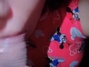 YOUNG STEPDAUGHTER MAKES ORAL SEX TO HER OLD STEPDAD, HOMEMADE BLOWJOB 15/16