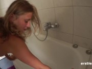 Ersties - Hot Lesbian Friends Have Fun While Making a Bath 3/16
