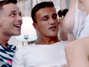 WHYNOTBI - Florane Russell Decides To Spread Her Legs & Let Paulos & Peter To Play With It 3/16