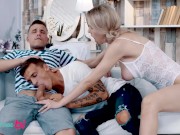 WHYNOTBI - Florane Russell Decides To Spread Her Legs & Let Paulos & Peter To Play With It 4/16