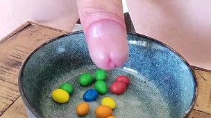 I cum on my food and eat it