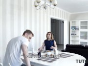 TUTOR4K. Mature algebra teacher in nylon stockings fucked by angry student 3/16