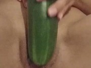 Un pepino me hace venir, ahora quiero que seas tú