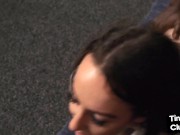 SPH 21yo GF fucked in front small cock 14/16