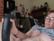 SleepyFawn: Cumming over my bad dragon dildo 9/16