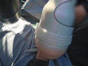 Kenzie Reeves Fleshlight fuck in car 🚘🛣️ 12/16
