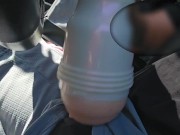 Kenzie Reeves Fleshlight fuck in car 🚘🛣️ 14/16