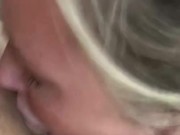 Sucking my husband off while he watches TV 15/16