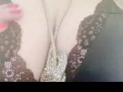 You give me the hot job as your personal stripper! With a lot of sexy talk! 3/16