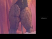 You give me the hot job as your personal stripper! With a lot of sexy talk! 7/16