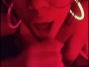 TECHNO Y LECHE EN LA CARA  de una DESCONOCIDA 15/16