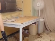 Doing the  table and then myself 8/16