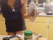 Frying chicken at 4am like a bomb mom/southern belle 12/16