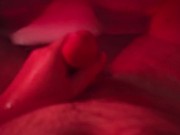 playing with my dick in bath handjob 16/16