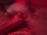 playing with my dick in bath handjob 8/16