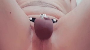 Late Quick Dildo Fuck