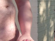 Having a stroke outside again before exercise 10/16