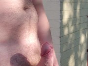 Having a stroke outside again before exercise 9/16