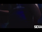 Watch these gorgeous lovers fuck to an intense creampie orgasm 2/16