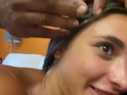 Sara Diamante va a Budapest e prende un cazzo nero in cucina PARTE 2