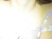 Fucking my best friend's girlfriend's wet pussy through her panties with cumshot on her ass 11/16