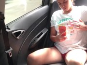 I ask my neighbor for help for a photo shoot on Uber 2/16