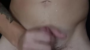 Lonely twink cumshot