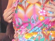 My wife showing pussy and big boobs 8/16