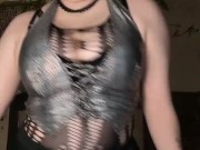 dancing my clothes off- slutty horny striptease 3/16