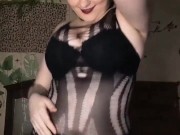 dancing my clothes off- slutty horny striptease 9/16