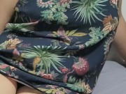 Chubby ass wife showing her new panties 6/16