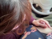 【初体験】むちむち看護師が彼シャツノーパンデート♡我慢できずに駐車場で露出フェラチオ♡ Japanese/HENTAI/amateur/POV/outdoor/露出/個人撮影/スマホ/ハメ撮り 11/16