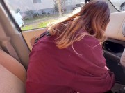 【初体験】むちむち看護師が彼シャツノーパンデート♡我慢できずに駐車場で露出フェラチオ♡ Japanese/HENTAI/amateur/POV/outdoor/露出/個人撮影/スマホ/ハメ撮り 7/16