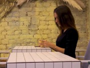 RIM4K. Lucky stud picks up chick and gets a fantastic rimming before sex 3/16